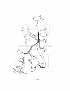 Page A Diagram and Parts List for 917273490  Craftsman Lawn Tractor