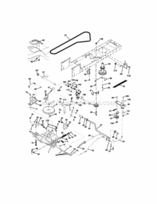 Page C Diagram and Parts List for 917273490  Craftsman Lawn Tractor
