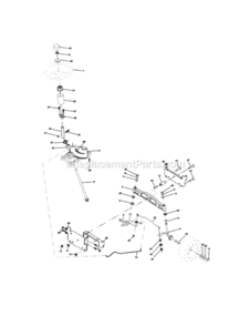 Page D Diagram and Parts List for 917273490  Craftsman Lawn Tractor
