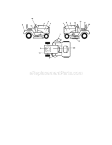 Part Location Diagram of 189389 Craftsman Hood Decal