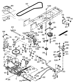 Part Location Diagram of 121520X Craftsman Torque strap