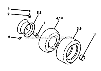Part Location Diagram of 278H Craftsman Fitting