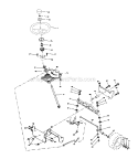 Steering Diagram and Parts List for 917273639  Craftsman Lawn Tractor