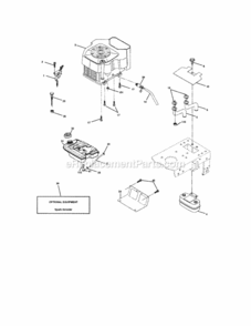 Part Location Diagram of 175439X428 Craftsman Throttle Control