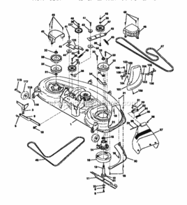 Page J Diagram and Parts List for 917273940  Craftsman Lawn Tractor