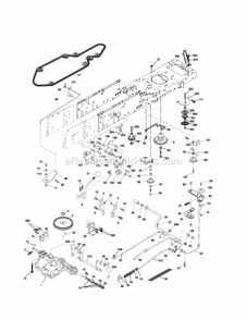Page C Diagram and Parts List for 917274290  Craftsman Lawn Tractor