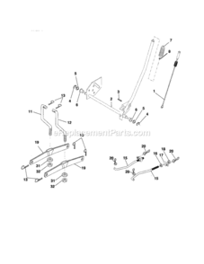 Page I Diagram and Parts List for 917274290  Craftsman Lawn Tractor