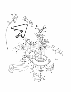 Page J Diagram and Parts List for 917274291  Craftsman Lawn Tractor
