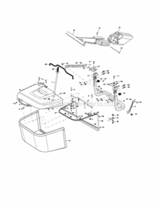 Page K Diagram and Parts List for 917274291  Craftsman Lawn Tractor
