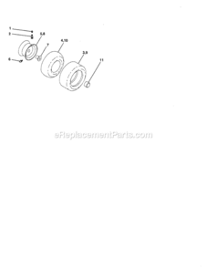 Page G Diagram and Parts List for 917274291  Craftsman Lawn Tractor