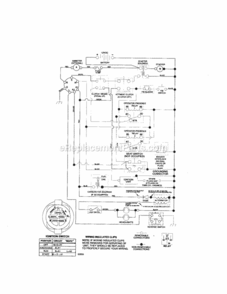 Page L Diagram and Parts List for 917274380  Craftsman Lawn Tractor