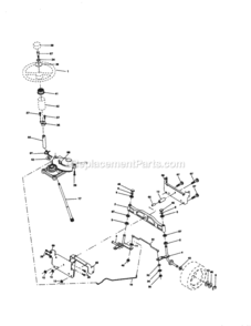 Page D Diagram and Parts List for 917274421  Craftsman Lawn Tractor