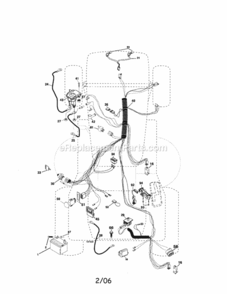 Page A Diagram and Parts List for 917274460  Craftsman Lawn Tractor