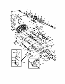 Page K Diagram and Parts List for 917274950  Craftsman Lawn Tractor
