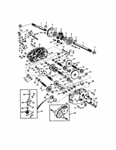 Page K Diagram and Parts List for 917274951  Craftsman Lawn Tractor