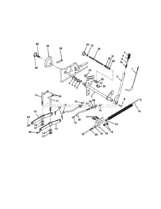 Page I Diagram and Parts List for 917274960  Craftsman Lawn Tractor