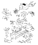 Part Location Diagram of 175476 Craftsman Chassis Bracket