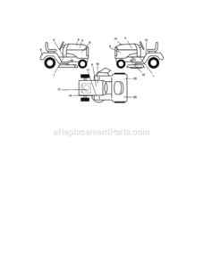 Part Location Diagram of 183725 Craftsman Decal
