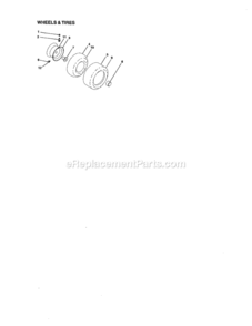 Page H Diagram and Parts List for 917274970  Craftsman Lawn Tractor