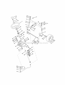 Page D Diagram and Parts List for 917275022  Craftsman Lawn Tractor