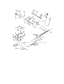Page I Diagram and Parts List for 917275031  Craftsman Lawn Tractor