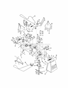 Page J Diagram and Parts List for 917275033  Craftsman Lawn Tractor