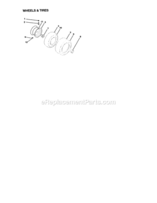 Page H Diagram and Parts List for 917275033  Craftsman Lawn Tractor