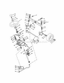Page D Diagram and Parts List for 917275040  Craftsman Lawn Tractor