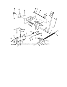 Page I Diagram and Parts List for 917275040  Craftsman Lawn Tractor