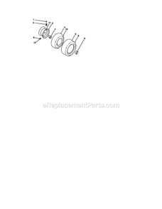 Page H Diagram and Parts List for 917275043  Craftsman Lawn Tractor