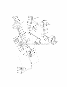Page D Diagram and Parts List for 917275221  Craftsman Lawn Tractor