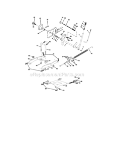 Page I Diagram and Parts List for 917275221  Craftsman Lawn Tractor