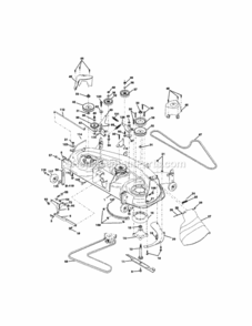 Page J Diagram and Parts List for 917275222  Craftsman Lawn Tractor