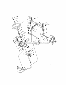 Page D Diagram and Parts List for 917275222  Craftsman Lawn Tractor