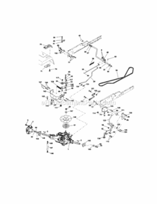 Page C Diagram and Parts List for 917275223  Craftsman Lawn Tractor