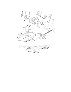 Page G Diagram and Parts List for 917275240  Craftsman Lawn Tractor