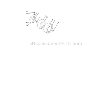 Page J Diagram and Parts List for 917275242  Craftsman Lawn Tractor