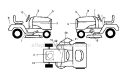 Decals Diagram and Parts List for 917275810  Craftsman Lawn Tractor
