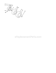 Page H Diagram and Parts List for 917275970  Craftsman Lawn Tractor