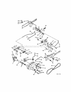 Part Location Diagram of 179163 Craftsman Bolt, Shoulder