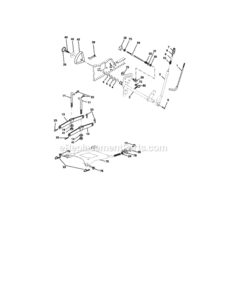 Page I Diagram and Parts List for 917275972  Craftsman Lawn Tractor