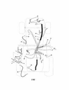 Page A Diagram and Parts List for 917276010  Craftsman Lawn Tractor