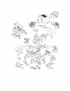 Part Location Diagram of 583700801 Husqvarna FENDER.PNT.YTGT.WO/SHFT