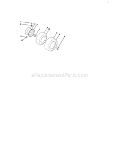 Page H Diagram and Parts List for 917276010  Craftsman Lawn Tractor