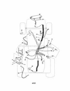 Page A Diagram and Parts List for 917276011  Craftsman Lawn Tractor