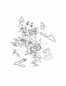 Page J Diagram and Parts List for 917276011  Craftsman Lawn Tractor