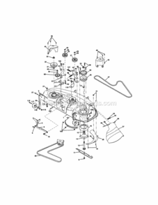 Page J Diagram and Parts List for 917276021  Craftsman Lawn Tractor