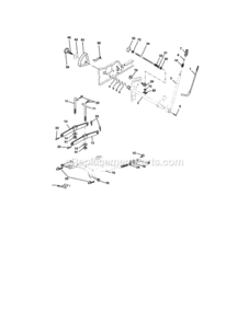 Page I Diagram and Parts List for 917276040  Craftsman Lawn Tractor