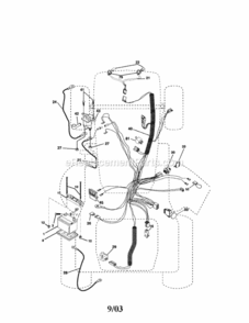 Page A Diagram and Parts List for 917276050  Craftsman Lawn Tractor