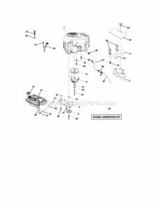Part Location Diagram of 188669 Husqvarna Fuel Line